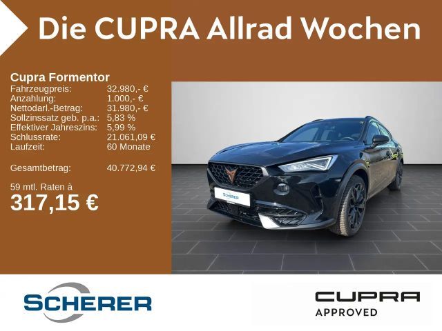 Cupra Formentor VZ Tribe Edition SCHALENSITZ SHZ BEATS 2024 Benzine