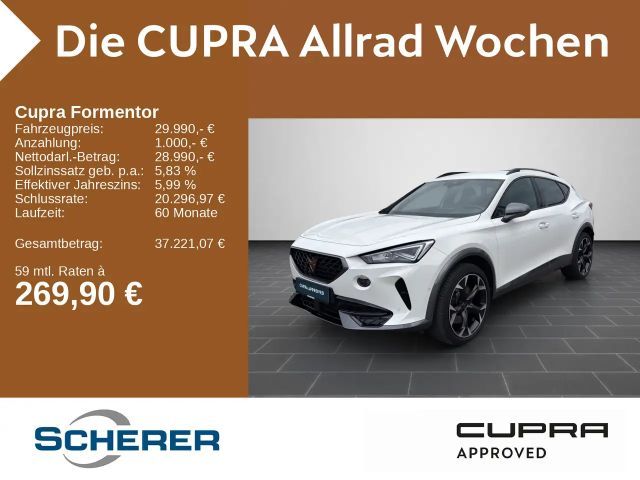 Cupra Formentor VZ 2.0 TSI DSG LED CARPLAY ACC SHZ RFK 2024 Benzine