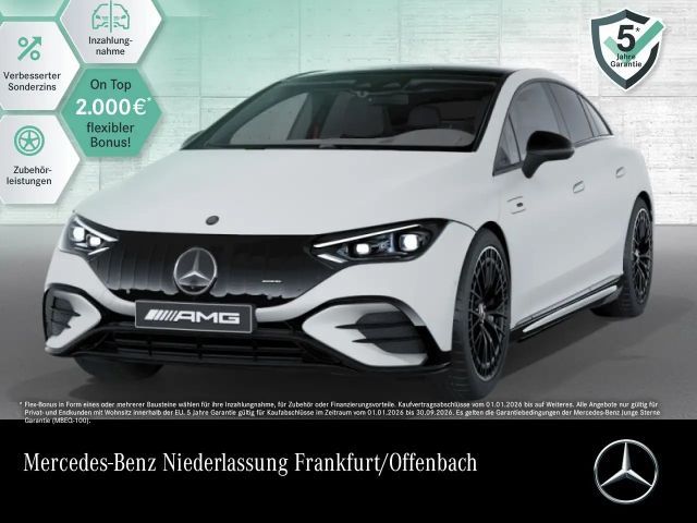 Mercedes-Benz EQE 53 AMG 4M Burmester 3D Carbon Fahrass 360° HUD 2025 Elektrisch