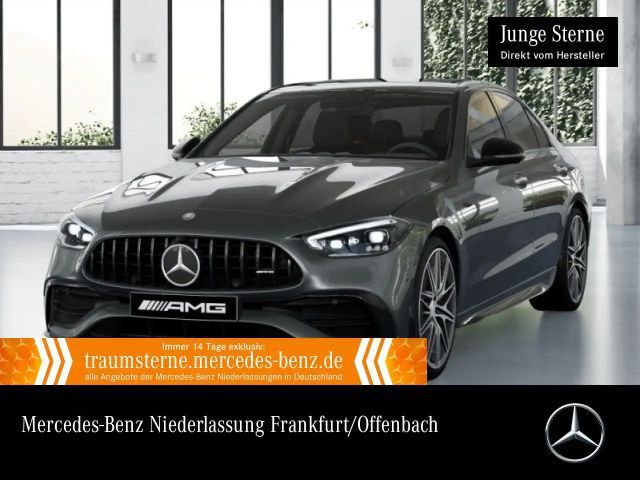 Mercedes-Benz C 43 AMG C 43 4M NIGHT+PANO+360+STHZG+BURMESTER+KEYLESS+9G 2025 Hybride / Benzine