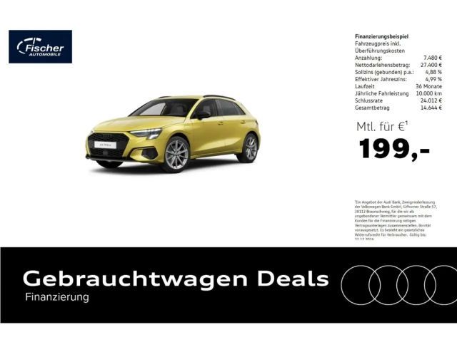 Audi A3 Sportback 40 TFSI e Advanced S-Line 2024 Hybride / Benzine
