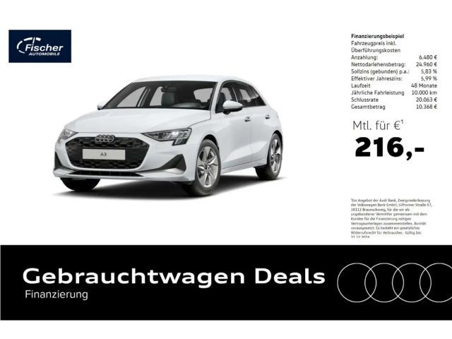 Audi A3 Sportback 35 TFSI Advanced VIRTUAL/RFK/SH/NAV 2025 Benzine