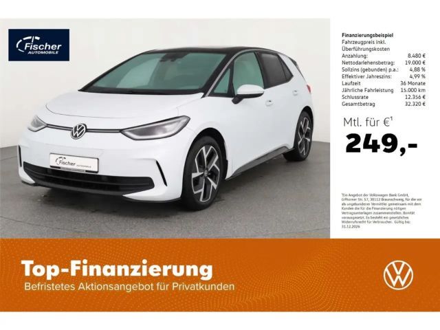 Volkswagen ID.3 Pro 58kWh NAV/Alu 19''/Wärmepumpe/Matrix/RFK 2024 Elektrisch