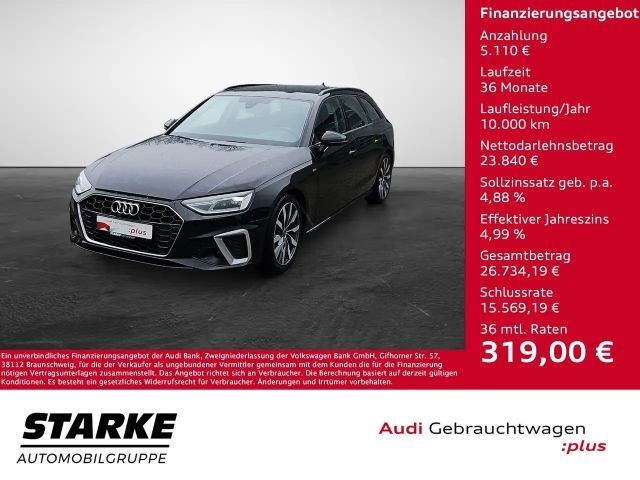 Audi A4 Avant 35 TFSI S tronic S line NaviPlus SHZ APS-... 2023 Benzine