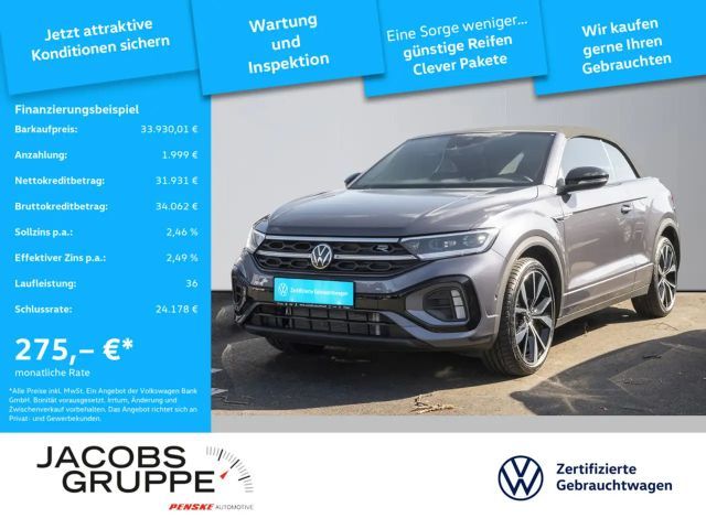 Volkswagen T-Roc Cabriolet 1.5 TSI DSG R-line Black Style/Matrix/IQ.DRIVE/Navi/Tr 2025 Benzine