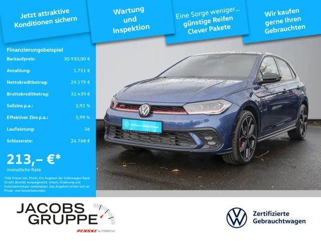 Volkswagen Polo GTI 2.0 TSI DSG Kamera/IQ.Drive/TravelAssist/Navi/Matrix/App-Conn 2025 Benzine