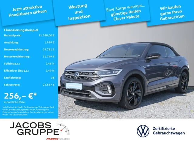 Volkswagen T-Roc Cabriolet 1.5 TSI R-Line Black Style/AHK/IQ.Drive/Standheizung/M 2025 Benzine