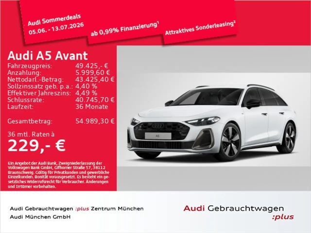 Audi A5 TDI S tronic S line EditionOne B&O/AHK/ 2025 Diesel