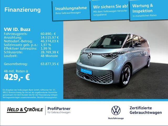 Volkswagen ID. Buzz ID.Buzz Pro KR PANO MATRIX 360°KAM HuD H/K NAV 2025 Elektrisch