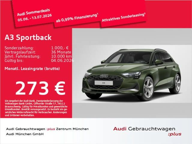 Audi A3 40 TFSI e S tronic advanced Matrix/ 2025 Hybride / Benzine