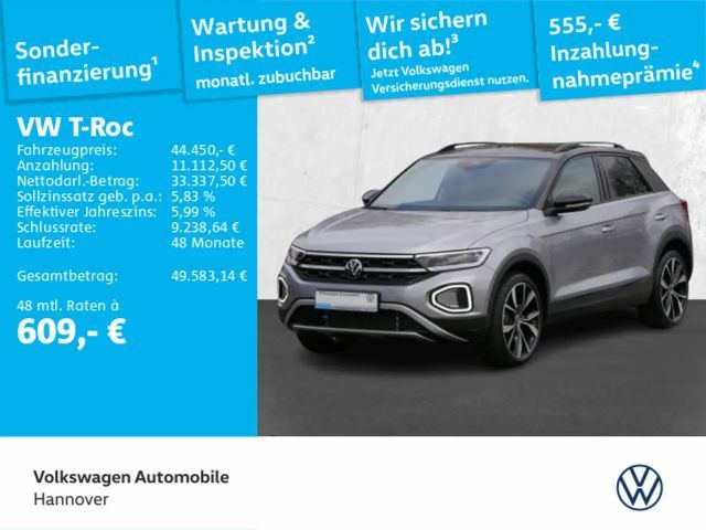 Volkswagen T-Roc Style 2.0 TDI DSG AHK Navi Rückfahrkamera 2026 Diesel