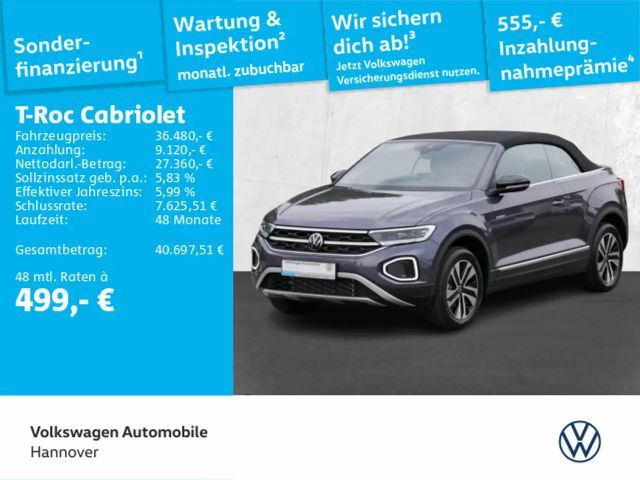 Volkswagen T-Roc ENERGY 1.5 TSI DSG Navi Park Pil 2025 Benzine