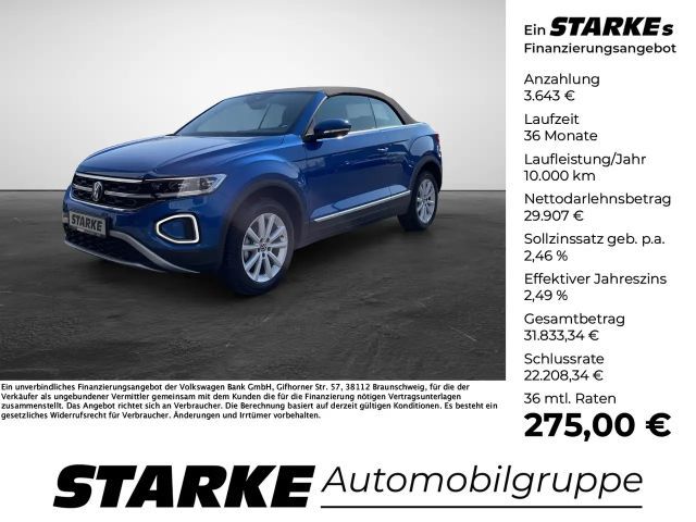 Volkswagen T-Roc Cabriolet 1.5 TSI DSG Style 2025 Benzine
