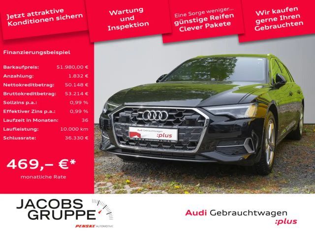Audi A6 Avant 50 TFSI e qauttro advanced AHK/AreaView/ACC/Smartphone Interf 2025 Hybride / Benzine