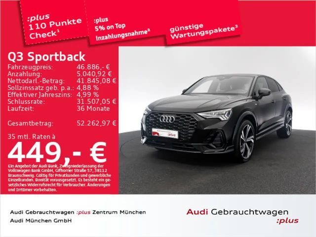 Audi Q3 45 TFSI qu. S tronic 2x S line Matr 2024 Benzine