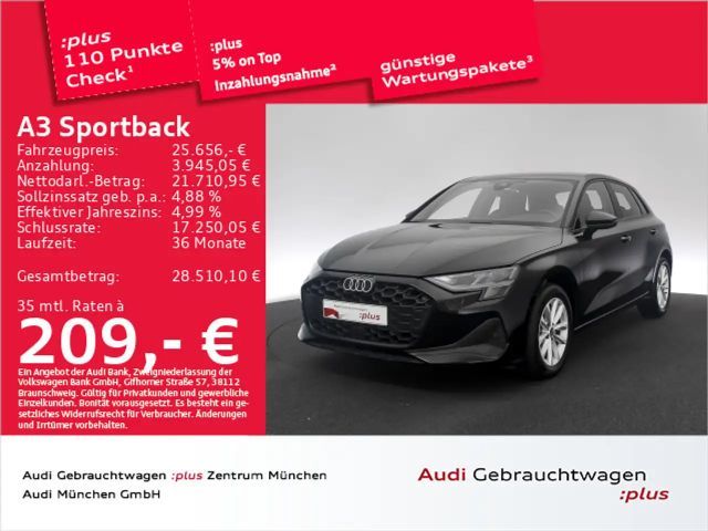 Audi A3 30 TFSI S tronic Virtual+/Navi+/PDC 2025 Benzine