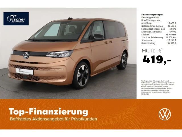 Volkswagen T7 Multivan KÜ 2.0 TSI DSG VIRTUAL/NAV/LED/SH 2023 Benzine