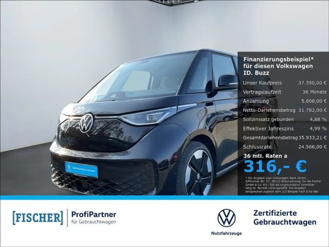 Volkswagen ID. Buzz Pro kurz KR Matrix AHK Navi SHZ Rear View 2022 Elektrisch