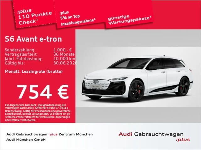 Audi S6 e-tron Matrix/ACC/B&O/21"Zoll/Memory/Na 2025 Elektrisch