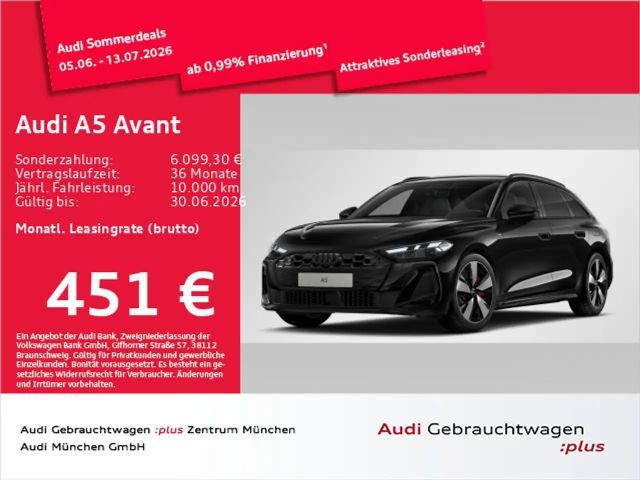 Audi A5 e-hybrid qu. S tronic S line Pano/AHK/A 2025 Hybride / Benzine