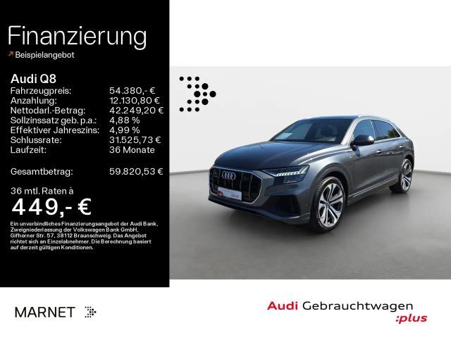 Audi Q8 SUV 55 TFSI quattro*S line*AHK*Tour*HD Matrix 2022 Benzine