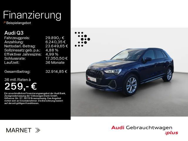 Audi Q3 35 TDI S line*Navi*Alu*AHK*PDC*Virtual Cockpi 2023 Diesel