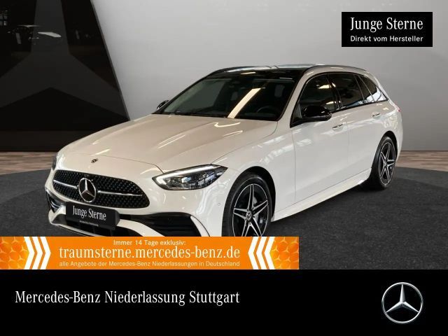Mercedes-Benz C 300 de T AMG+NIGHT+PANO+360+TOTW+KEYLESS+9G 2025 Hybride / Diesel