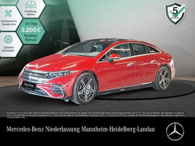 Mercedes-Benz EQS 580 4Matic AMG Fahrass Airmat Pano Burmester 2024 Elektrisch