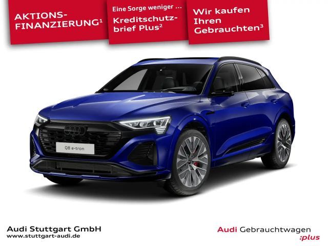 Audi Q8 e-tron 55 quattro S line Head Up Keyless AHK 2023 Elektrisch