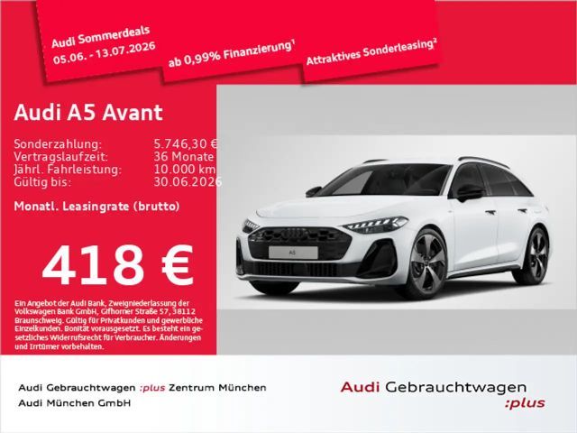 Audi A5 e-hybrid qu. S tronic S line LED/ACC/Ka 2025 Hybride / Benzine
