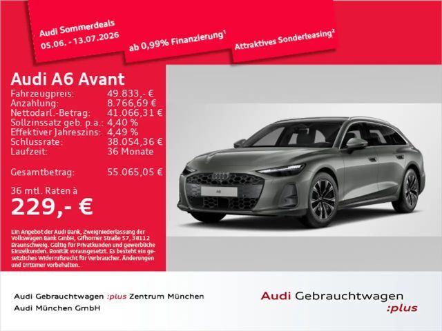 Audi A6 NEU TDI S tronic Pano/AHK/ACC/Virtual/N 2025 Diesel