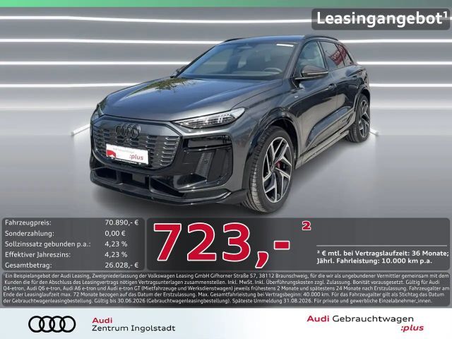 Audi Q6 e-tron qu S line Tech pro MATRIX AHK Luft ACC 2025 Elektrisch