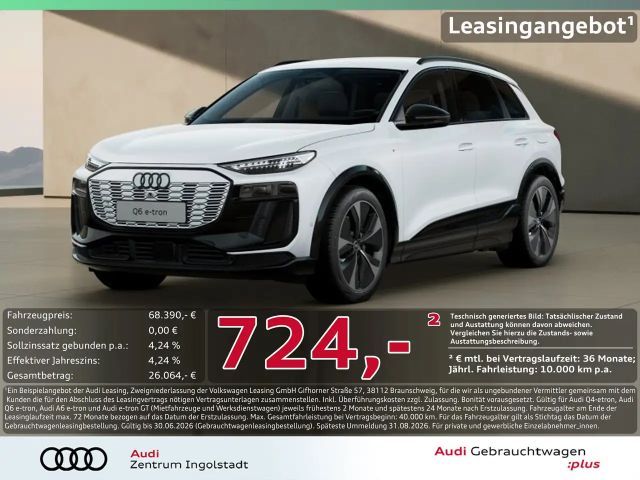 Audi Q6 e-tron qu S line Tech+ MATRIX AHK ACC MEMORY 2025 Elektrisch