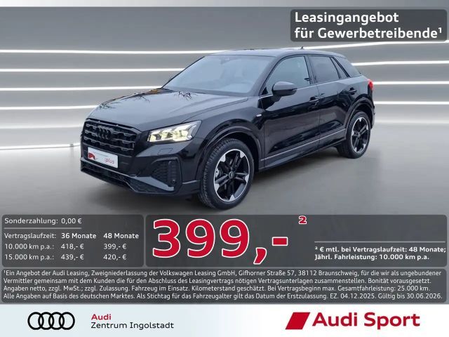 Audi Q2 35 TDI S line MATRIX KAMERA AHK ACC SHZ 18" 2025 Diesel