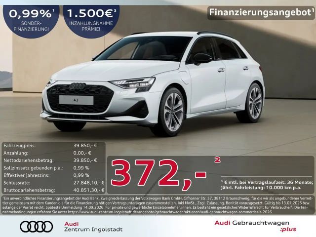 Audi A3 Sportback 40 TFSI e AHK Kam LED HuD advanced 2025 Hybride / Benzine