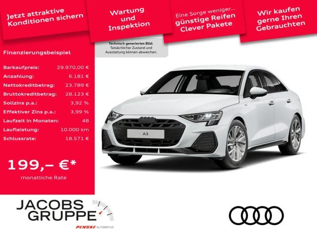 Audi A3 Limousine 30 TFSI S line ACC*LED*Kamera * 2025 Benzine