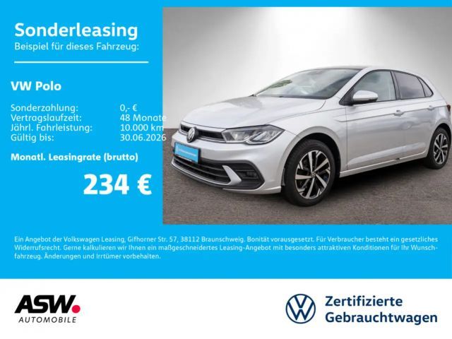Volkswagen Polo Life 1.0TSI DSG LED Navi PDC Klima PANO AHK 2022 Benzine