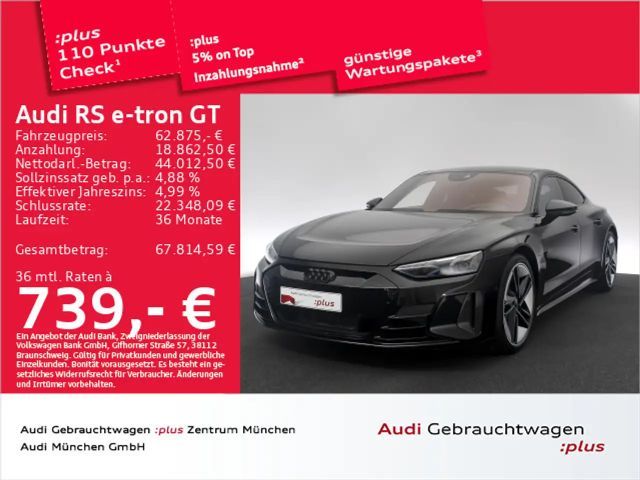Audi RS e-tron GT qu. Carbon/Matrix/Allradlenkung/HuD 2021 Elektrisch