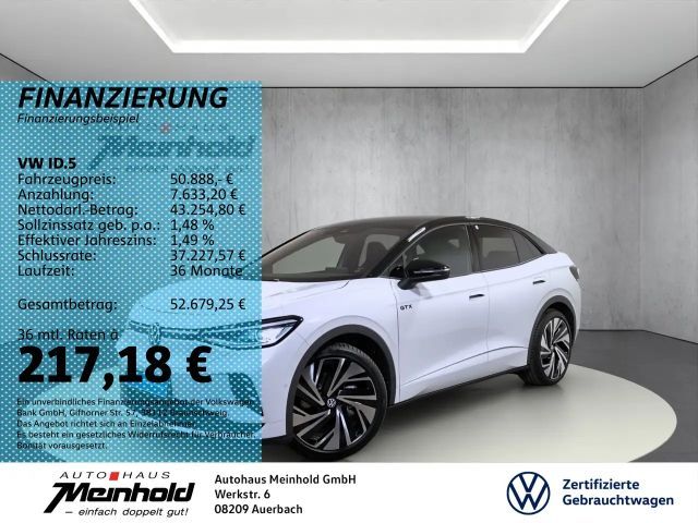 Volkswagen ID.5 GTX 4M, 5 J Garantie,Area View, Harman, AHK 2025 Elektrisch