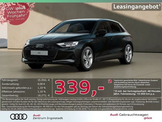Audi A3 Sportback 40 TFSI e advanced LED KAM ACC NAVI 2025 Hybride / Benzine