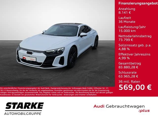 Audi RS e-tron GT Remote Pano Matrix 22 kW RS Designpaket grau 21... 2024 Elektrisch