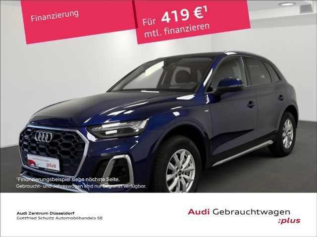 Audi Q5 50 TFSI E quattro S-LINE AHK B&O MATRIX PANO ZOLL 2023 Hybride / Benzine