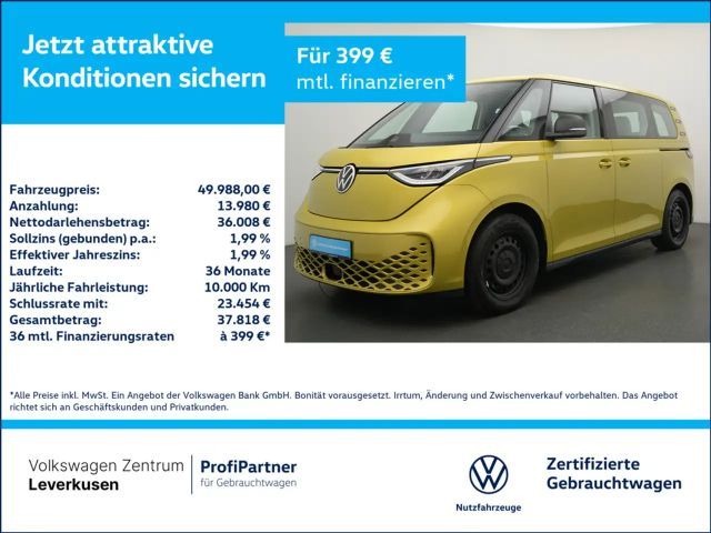 Volkswagen ID. Buzz Pro 79KWH MASSAGE NAVI VIRT AHK LEDE 2025 Elektrisch