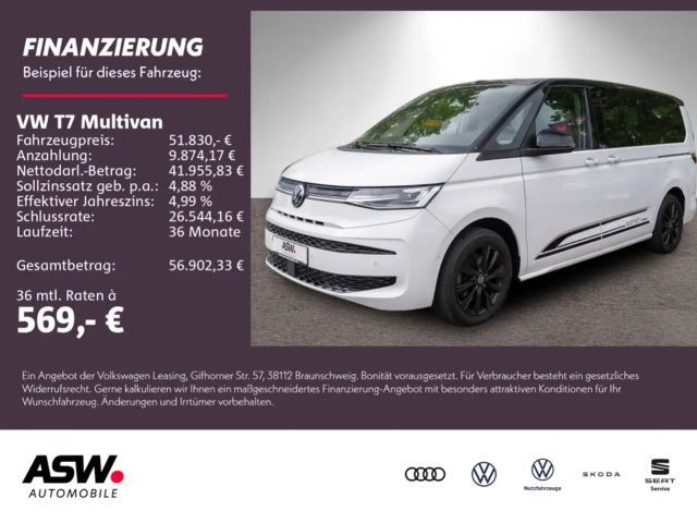 Volkswagen T7 Multivan Edition lang 2,0 TDI DSG 7Sitzer AHK 2024 Diesel