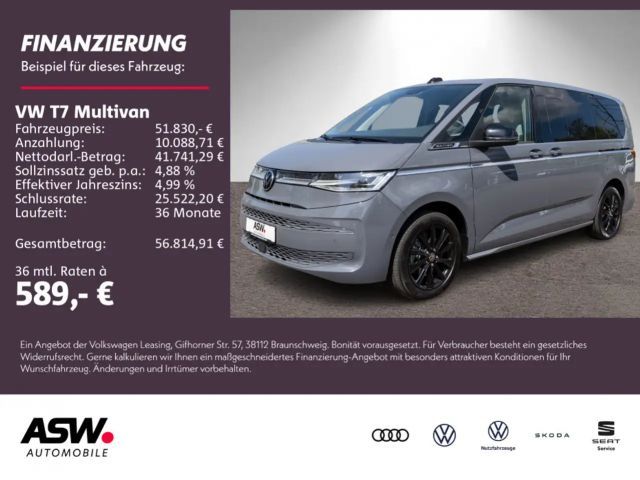 Volkswagen T7 Multivan Style lang 2,0 TDI DSG 7-Sitzer NAVI 2023 Diesel