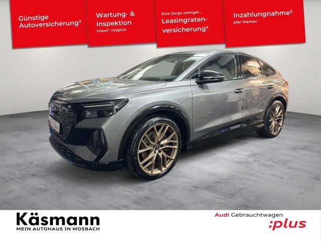 Audi Q4 e-tron Sportback 50 qu S line SONOS KAM AHK 2021 Elektrisch