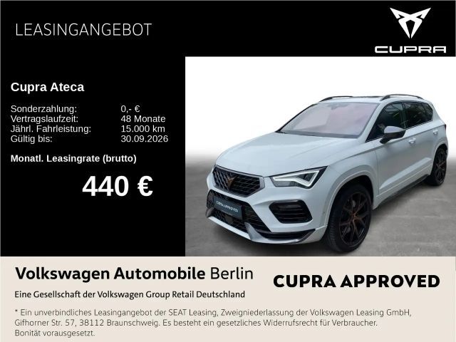 Cupra Ateca 2.0 TSI DSG VZ 4Drive Pano Navi LED ACC 2023 Benzine