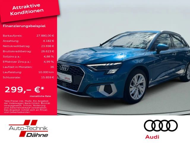 Audi A3 Sportback 35 1.5 TFSI S-tronic MHEV HUD 2022 Benzine