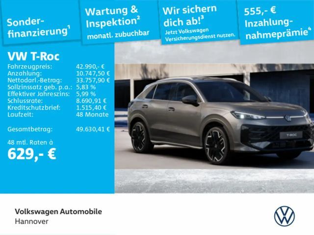 Volkswagen T-Roc R-Line 1.5 l eTSI  DSG Rückfahrkamera AHK 2026 Benzine
