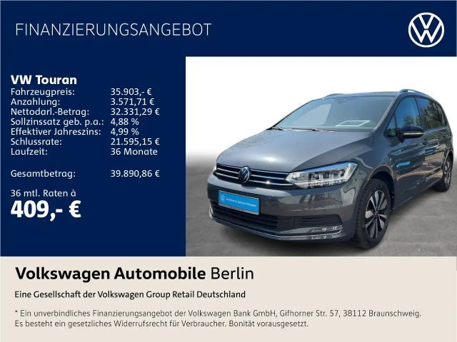 Volkswagen Touran 1.5 TSI DSG Comfortline LED SHZ ACC PDC 2025 Benzine